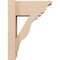 Ekena Millwork 6-in W x 12-in D x 16-in H Funston Trad Rough Cedar Woodgrain TimberThane Outlooker, Primed Tan OUTUR060X12X16FST04RCPR - alternate 4